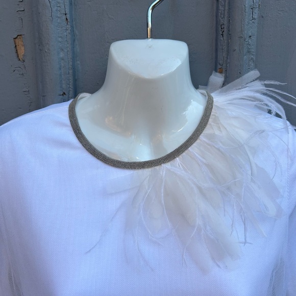 Fabiana Filippi Knit T Shirt Blouse, size 10 (fits small) - Picture 4 of 14